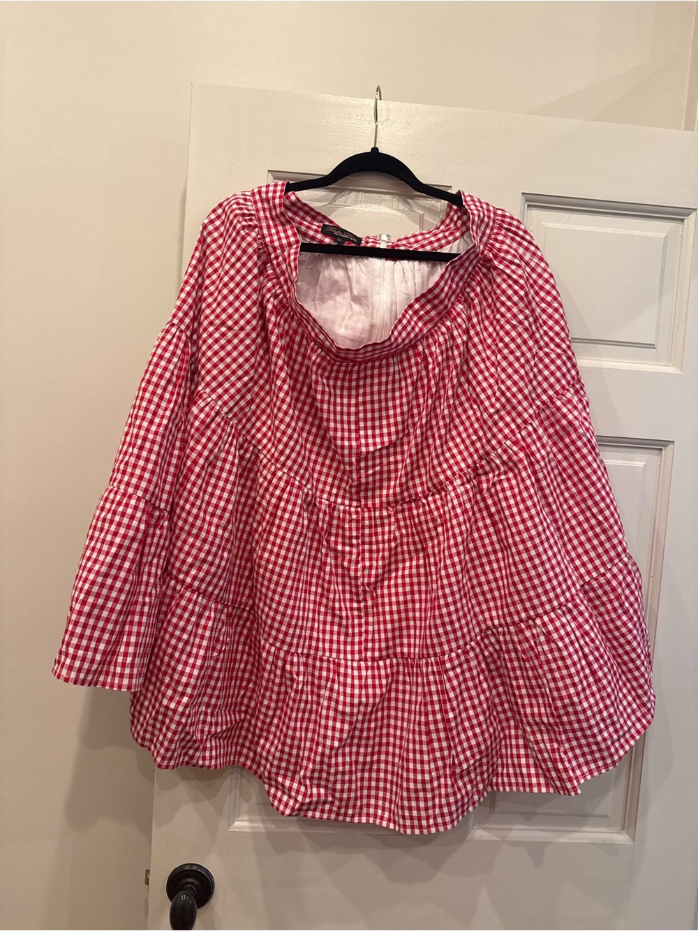 Trashy Diva Red Gingham skirt